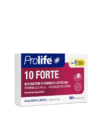 Prolife 10 Forte Fermenti Lattici Vivi 20 Capsule