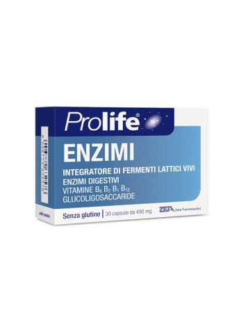 Prolife Enzimi Digestivi Fermenti Lattici Vivi 30 Capsule