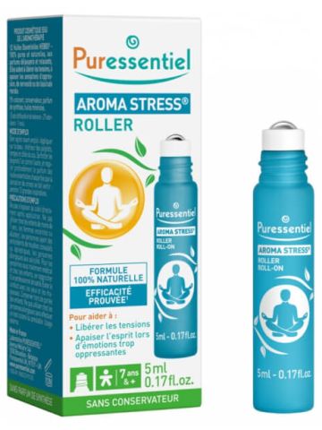 Puressentiel Aroma Stress 12 Oli Essenziali Roller 5ml