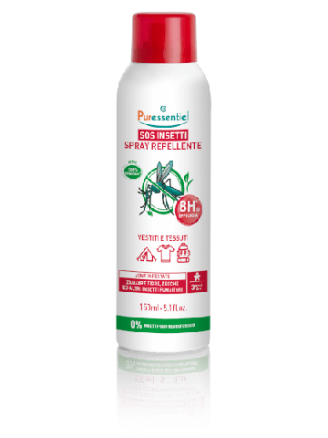 Puressentiel Sos Insetti Repellente Vestiti & Tessuti Spray 150ml