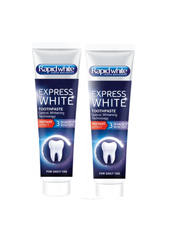 Rapid White Bipack Dentifricio Express White 2x75ml