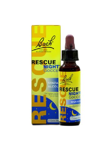 Rescue Original Night Gocce Senza Alcol Fiori Di Bach 20ml