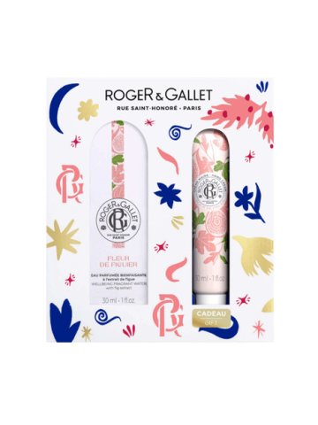 Roger & Gallet Set Natale Fleur De Figuier Acqua Profumata 30ml + Crema Mani 30g