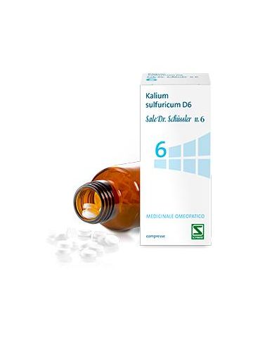 Sale Schüssler N.6 Kalium Sulfuricum D6 Dhu 200 Compresse