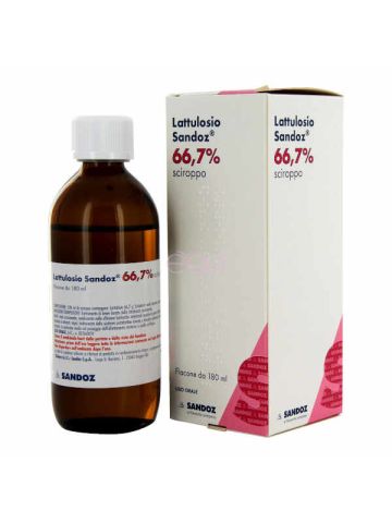 Sandoz Lattulosio Sciroppo Flacone 180ml