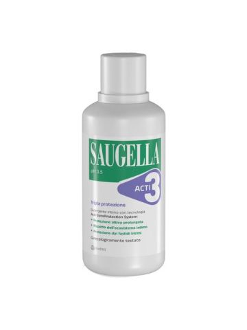 Saugella Acti3 Detergente Intimo Tripla Protezione 500ml