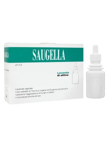 Saugella Attiva Lavanda 4 Flaconi 140ml