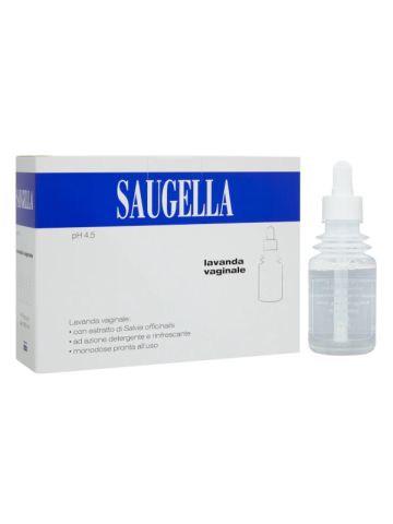 Saugella Lavanda Vaginale 4 Flaconi 140ml