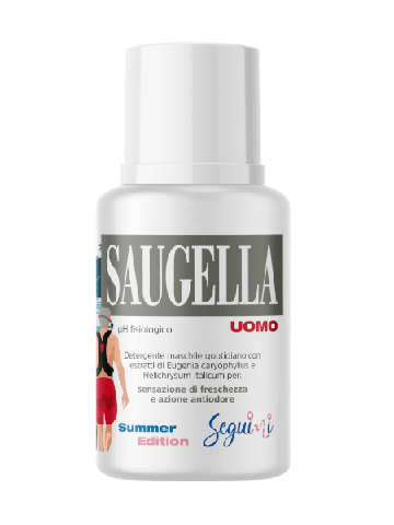 Saugella Uomo Detergente Intimo Formato Viaggio 100ml