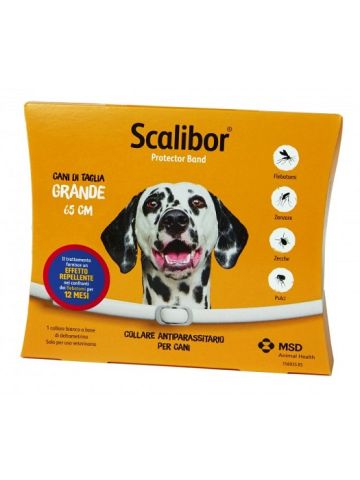 Scalibor Protector Band Collare Antiparassitario 12 Mesi Cani Taglia Grande 65cm