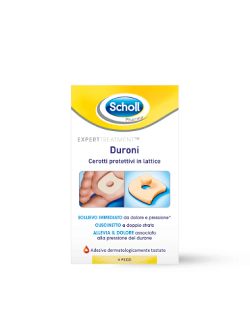 Scholl Cerotti Protezione Lattice Duroni 4 Pezzi