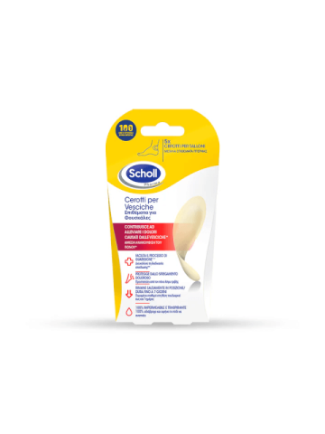 Scholl Cerotti Vesciche Tallone 5 Pezzi