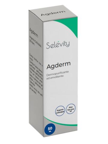Selevity Ag Derm Argento Colloidale Crema Aloe 50ml