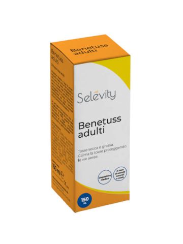 SELEVITY_BENETUSS_ADULTI_SCIROPPO_TOSSE_SECCA_GRASSA_150ML