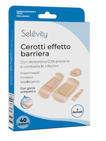 Selevity Cerotti Effetto Barriera Assortiti 40 Pezzi