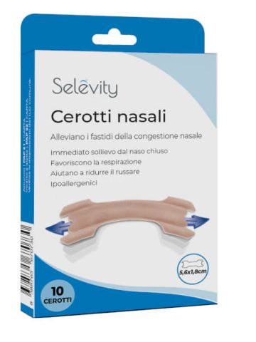 Selevity Cerotti Nasali 10 Pezzi