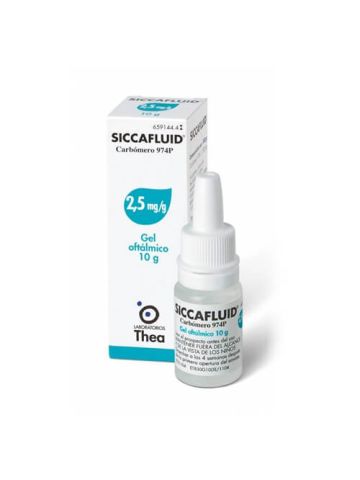 Siccafluid Gel Oftalmico 2,5mg/g Occhi Secchi 10ml