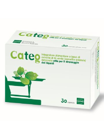 Sofar Categ Estratto Tè Verde Antiossidante Drenante 30 Capsule