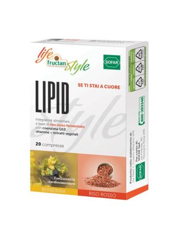 Sofar Lipid Fructan Riso Rosso Colesterolo 20 Compresse