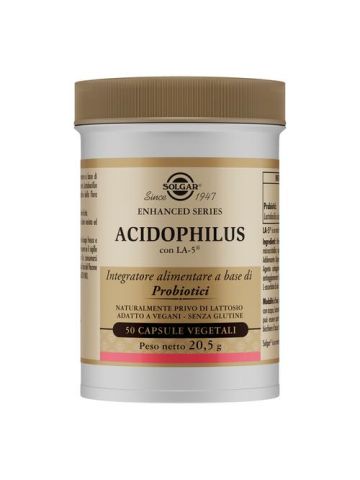 Solgar Acidophilus Fermenti Lattici 50 Capsule Vegetali
