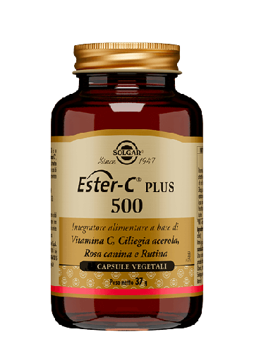 Solgar Ester-c Plus 500 Vitamina C 100 Capsule Vegetali