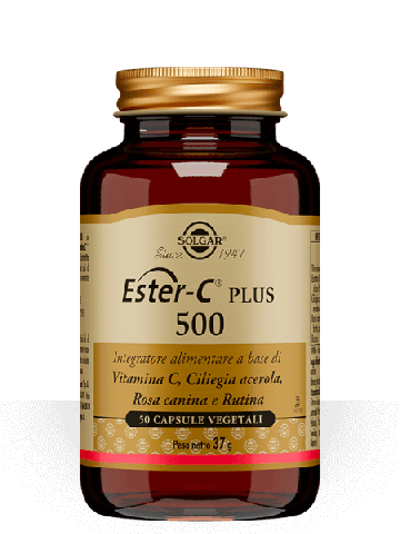 Solgar Ester-c Plus 500 Vitamina C 50 Capsule Vegetali