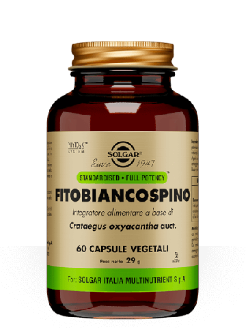 Solgar Fitobiancospino Pressione Arteriosa 60 Capsule