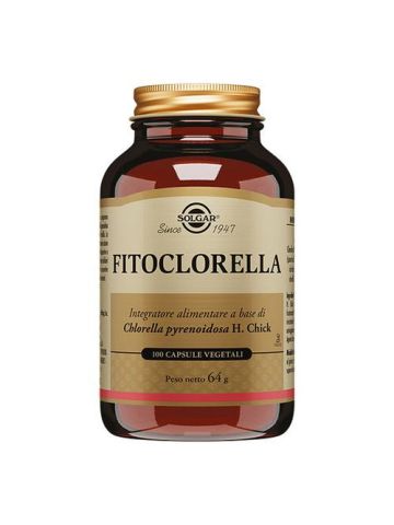 Solgar Fitoclorella Depurativo 100 Capsule