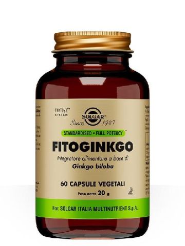 Solgar Fitoginkgo Memoria 60 Capsule