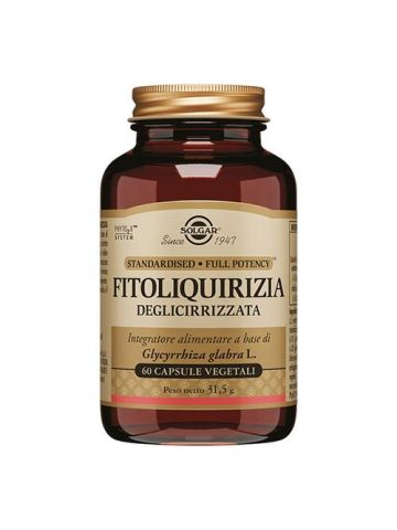 Solgar Fitoliquirizia Deglicirizzata Digestione 60 Capsule