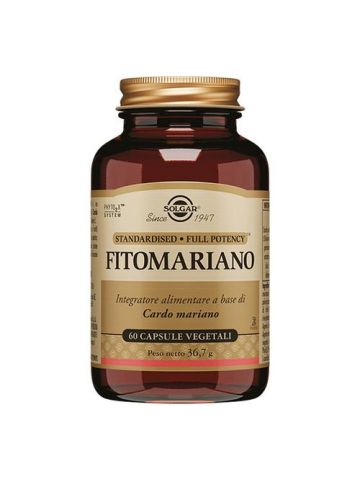 Solgar Fitomariano Cardo Mariano Fegato 60 Capsule