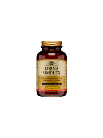 Solgar Lisina Simplex Collagene 50 Capsule