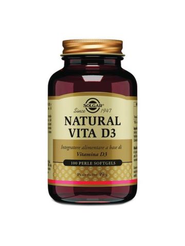 Solgar Natural Vita D3 100 Perle