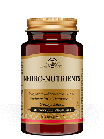 Solgar Neuro-nutrients Memoria Concentrazione 30 Capsule