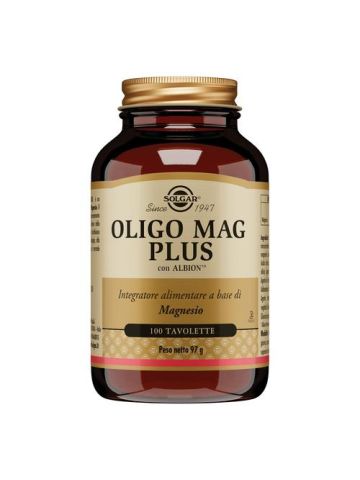 Solgar Oligo Mag Plus Magnesio 100 Tavolette