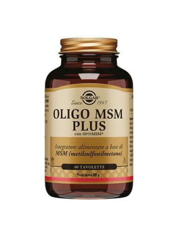 Solgar Oligo Msm Plus Articolazioni 60 Tavolette