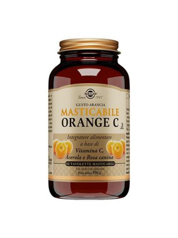 Solgar Orange C Masticabile Vitamina C Difese Immunitarie 50 Tavolette