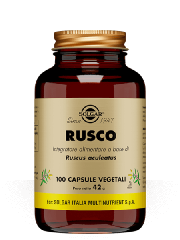 Solgar Rusco Circolazione Gambe 100 Capsule