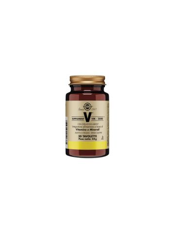 Solgar Supplement Vm-2000 Multivitaminico Minerale 30 Tavolette