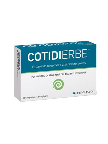 Specchiasol Cotidierbe Lassativo Gonfiore 45 Compresse