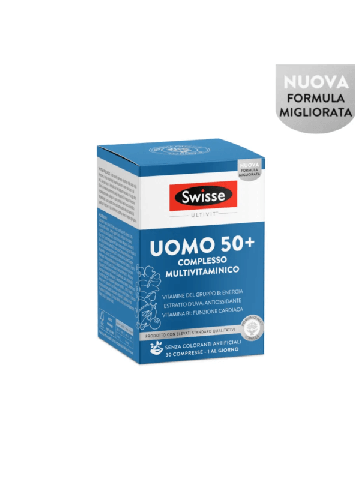 Swisse Multivitaminico Uomo 50+ 30 Compresse