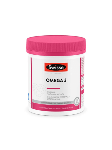 Swisse Omega 3 525mg Funzione Cardiovascolare 200 Capsule