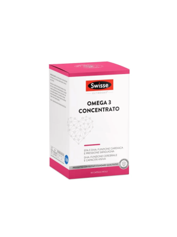 Swisse Omega 3 Concentrato Funzione Cardiovascolare 60 Capsule