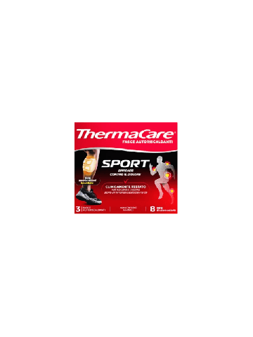 Thermacare Sport 8 Ore Fasce Autoriscaldanti Dolori 3 Pezzi