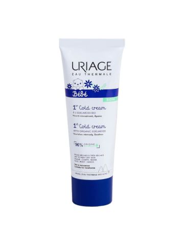 Uriage Bébé 1ère Cold Cream Protettiva Neonati Bambini 75ml