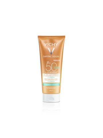 Vichy Capital Soleil Gel Latte Ultra-fondente Corpo Pelle Bagnata Spf50+ 200ml