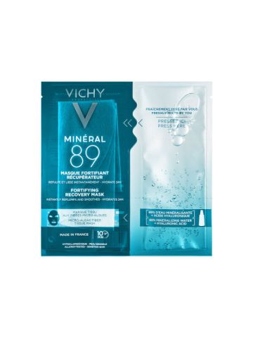 Vichy Minéral 89 Maschera In Tessuto Fortificante Riparatrice 29g