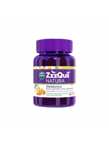 Vicks Zzzquil Natura Mango & Banana 30 Pastiglie Gommose