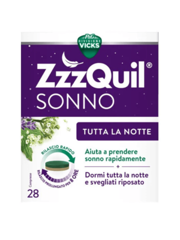 Vicks Zzzquil Sonno Tutta La Notte 28 Compresse