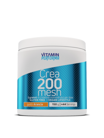 Vitaminstore Creatina Micronizzata Crea 200 Mesh Arancia